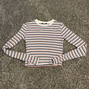 Brandy Melville stripped long sleeve